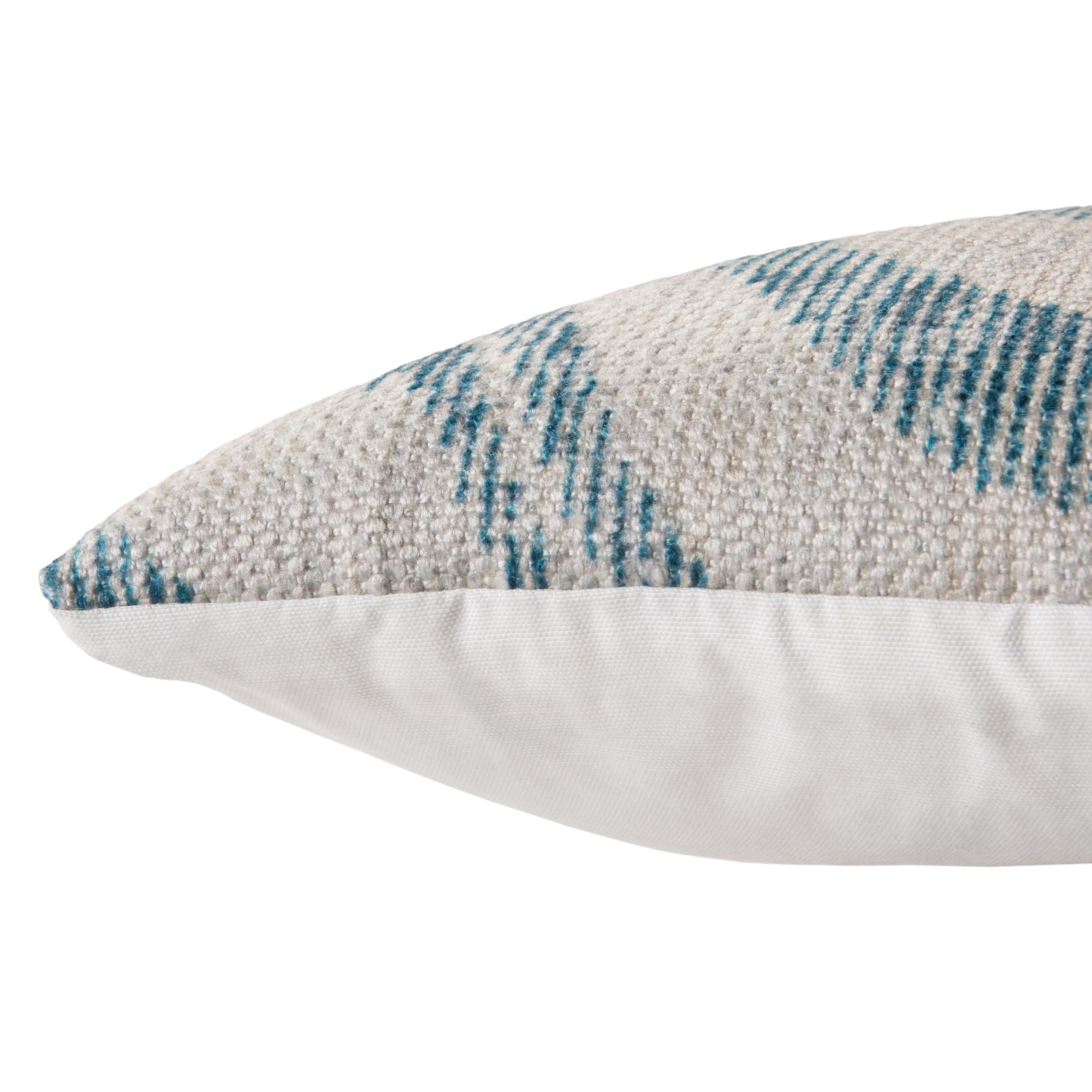 Jaipur Living Cymbal Pillow - Teal/Cream (GRN07)
