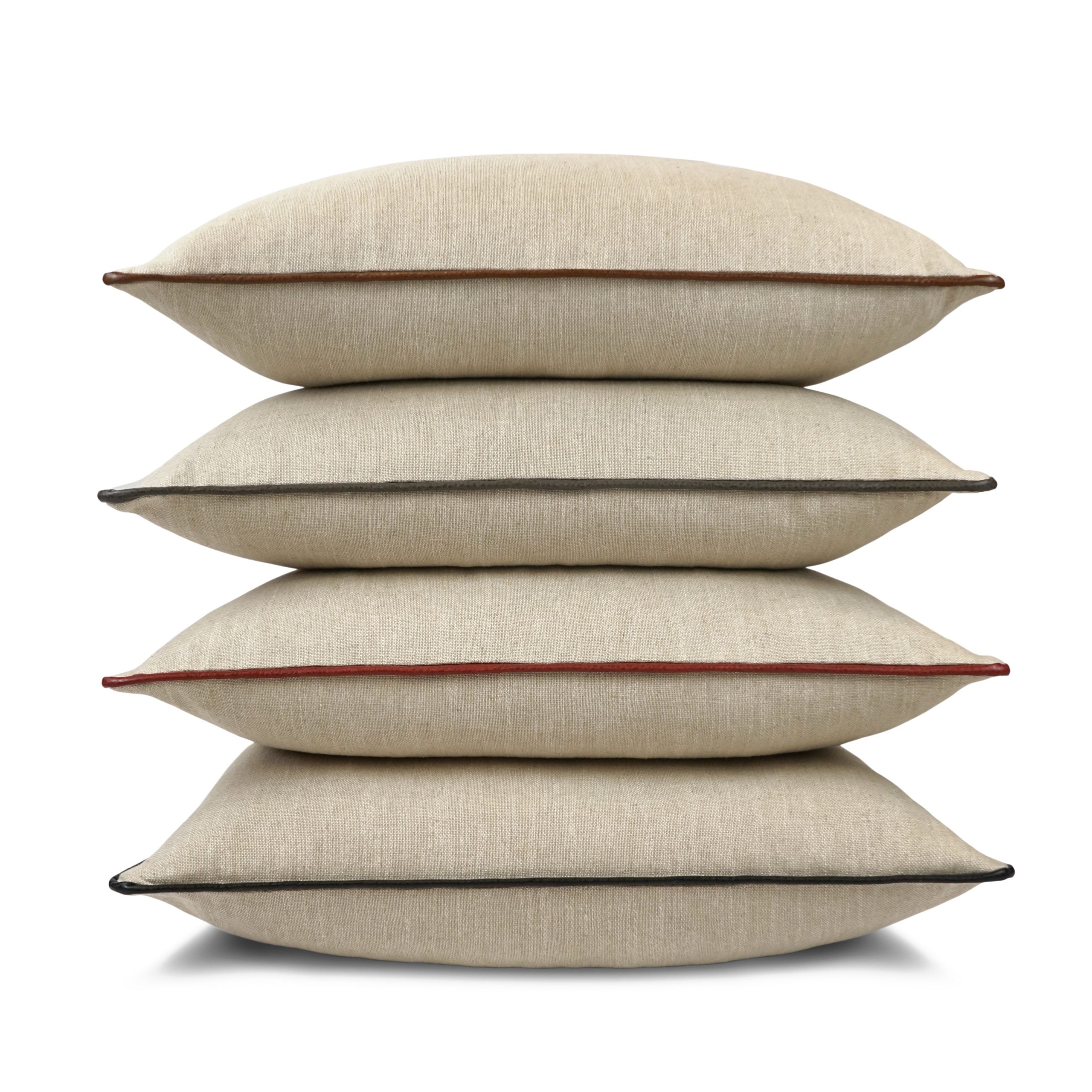 D.V. Kap Home Ghent Pillow - Ivory