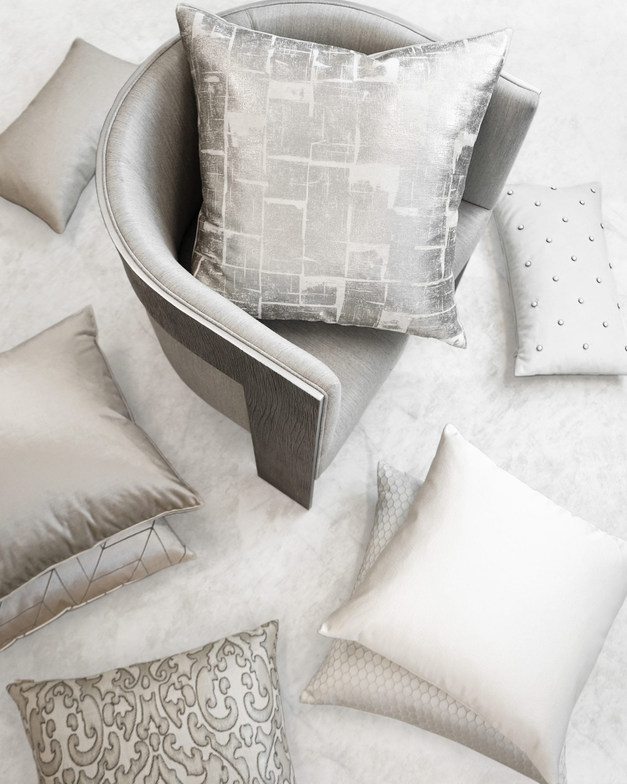 D.V. Kap Home Villa Pillow - Ivory