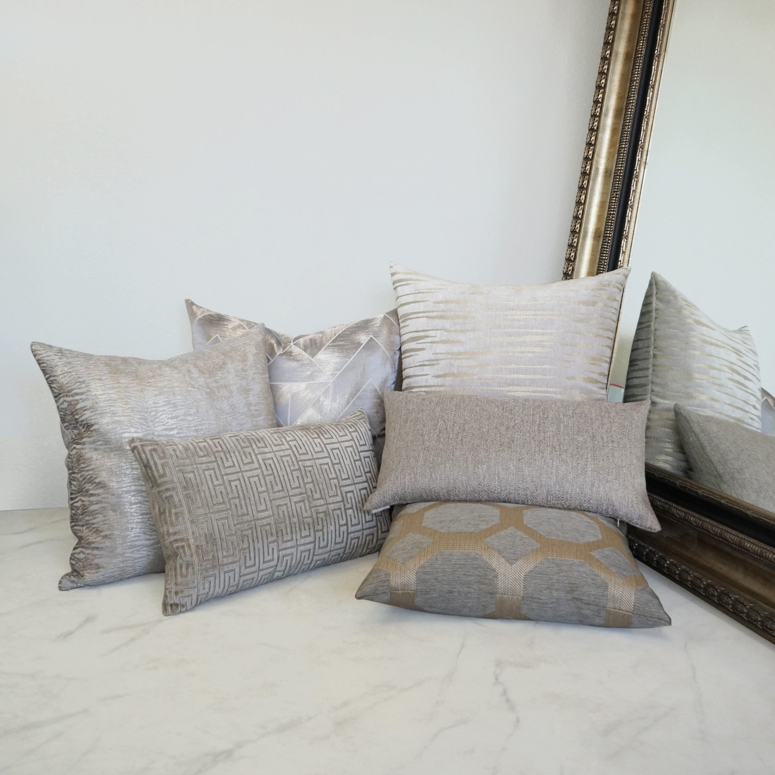 D.V. Kap Home Davos Pillow - Fog