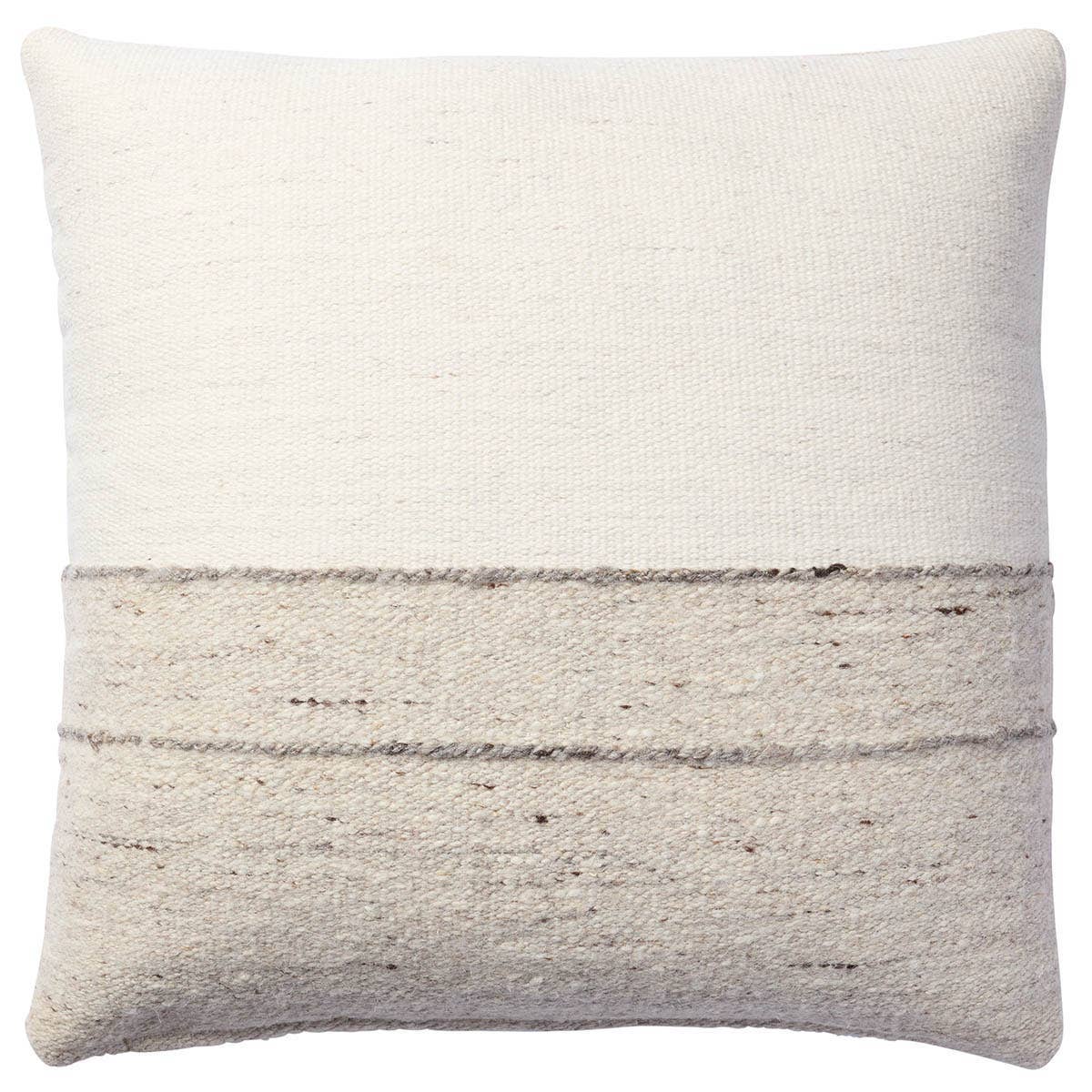 Jaipur Living Origins Pillow - Black/Tan (IDY01)