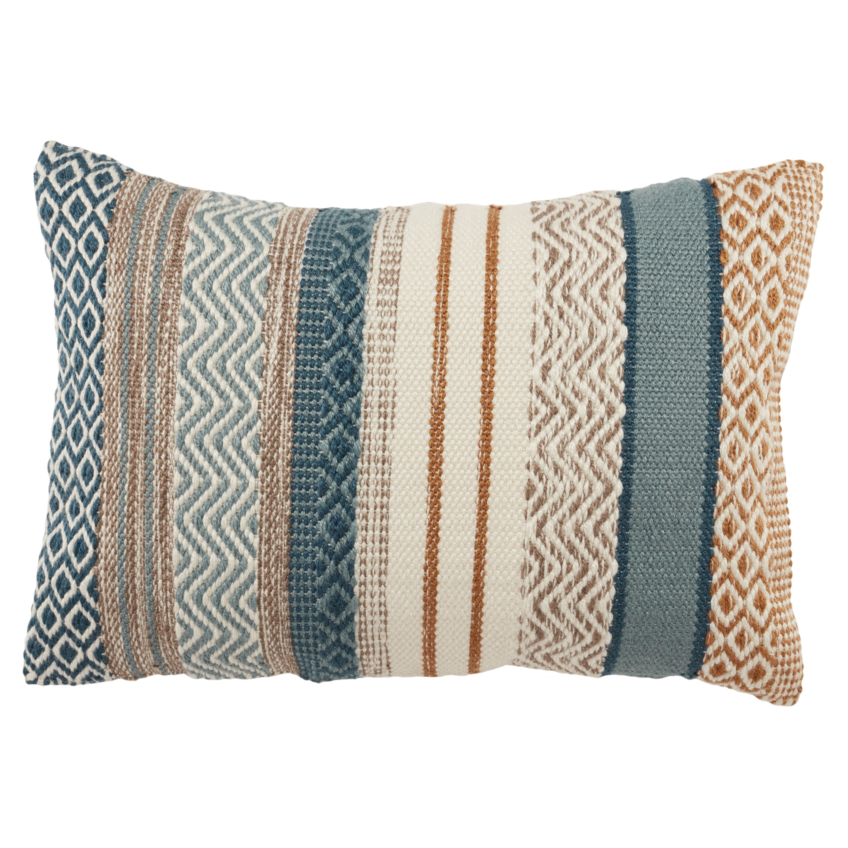 Jaipur Living Fleeta Pillow - Blue/Gold (ISK03)