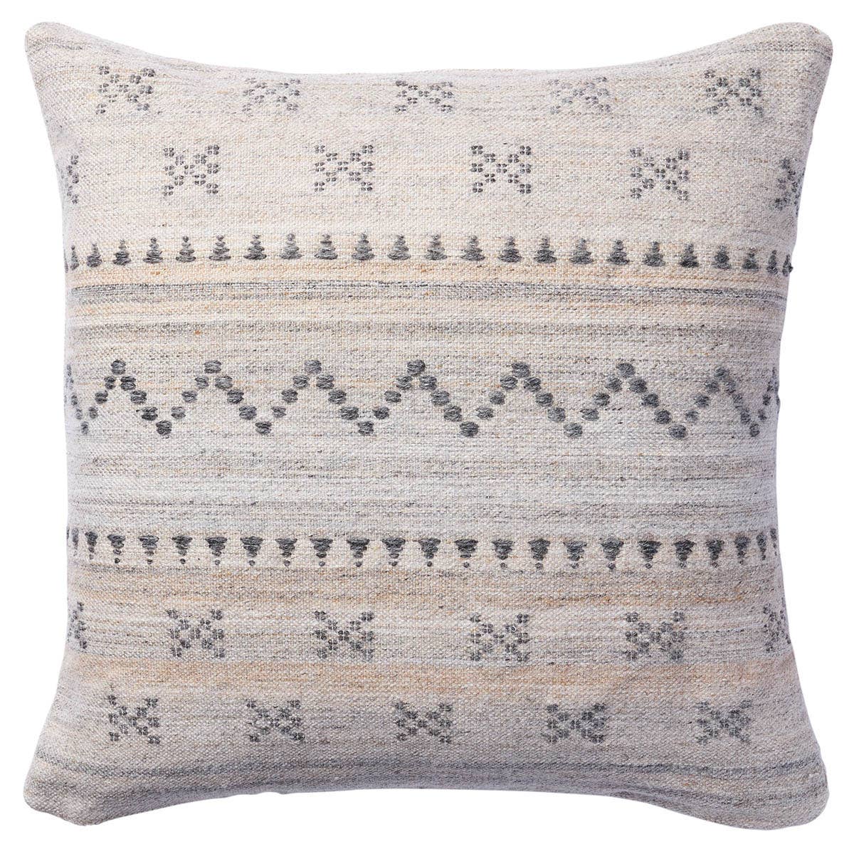 Jaipur Living Origins Pillow - Gray/Ivory (LAK01)
