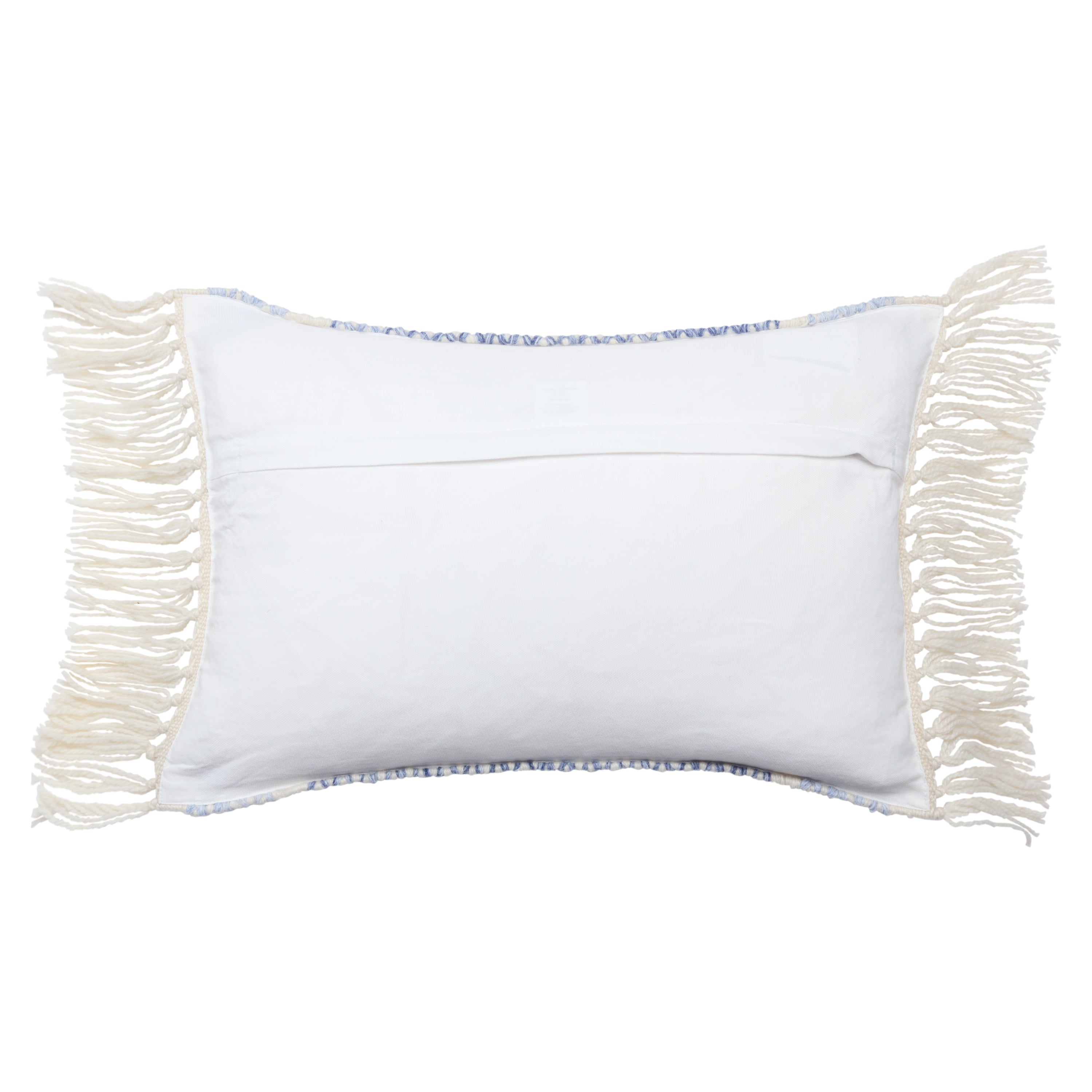 Label J Iker Pillow - Light Blue/Ivory (LIR03)