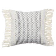 Label J Haskell Pillow - Slate/Ivory (LIR09)