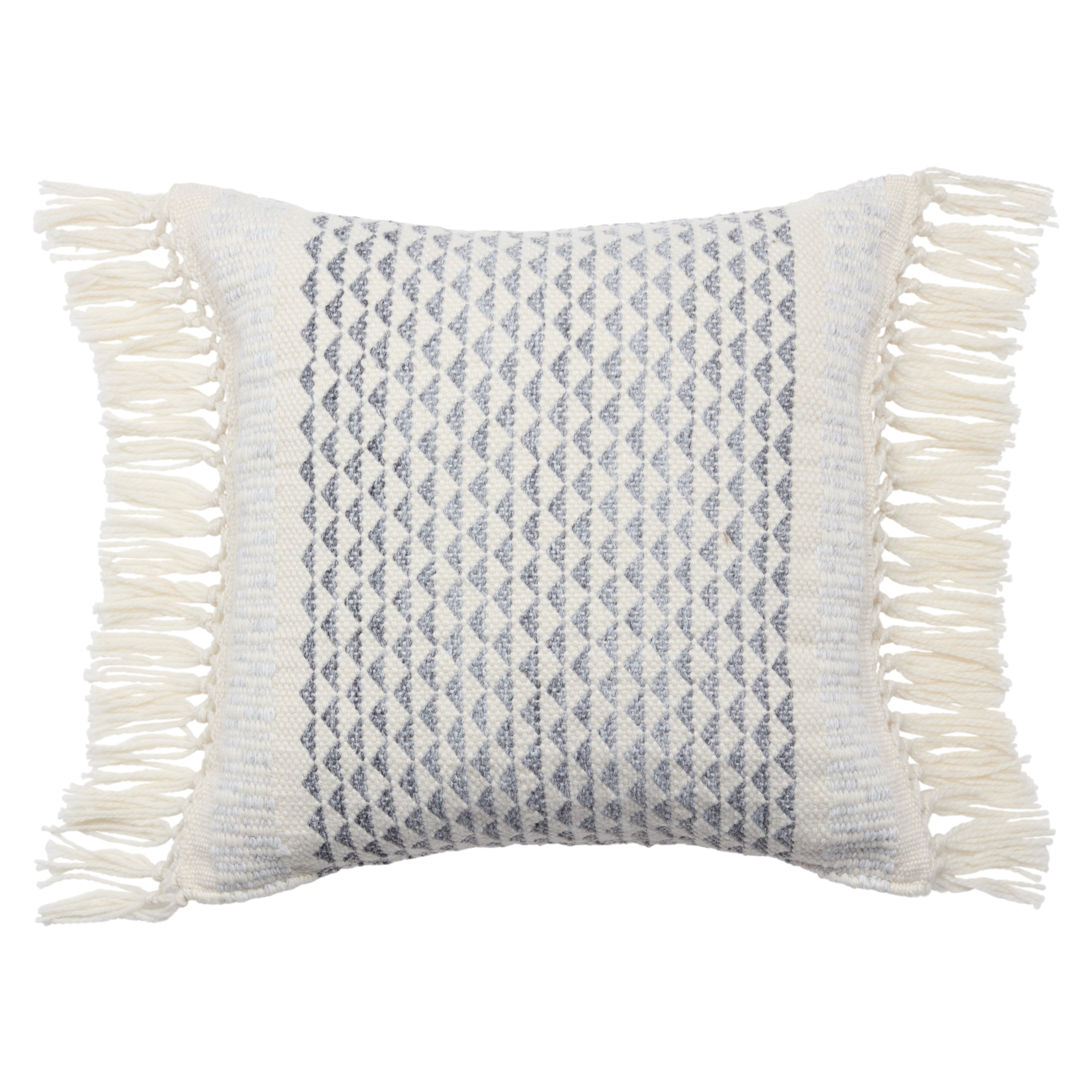 Label J Haskell Pillow - Slate/Ivory (LIR09)