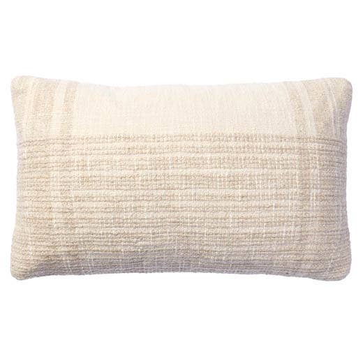 Jaipur Living Origins Pillow - Ivory/Tan (LOM01)