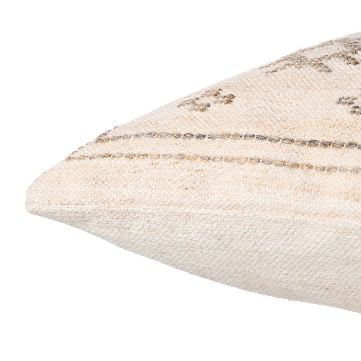 Jaipur Living Origins Pillow - Tan/Ivory (LUZ01)