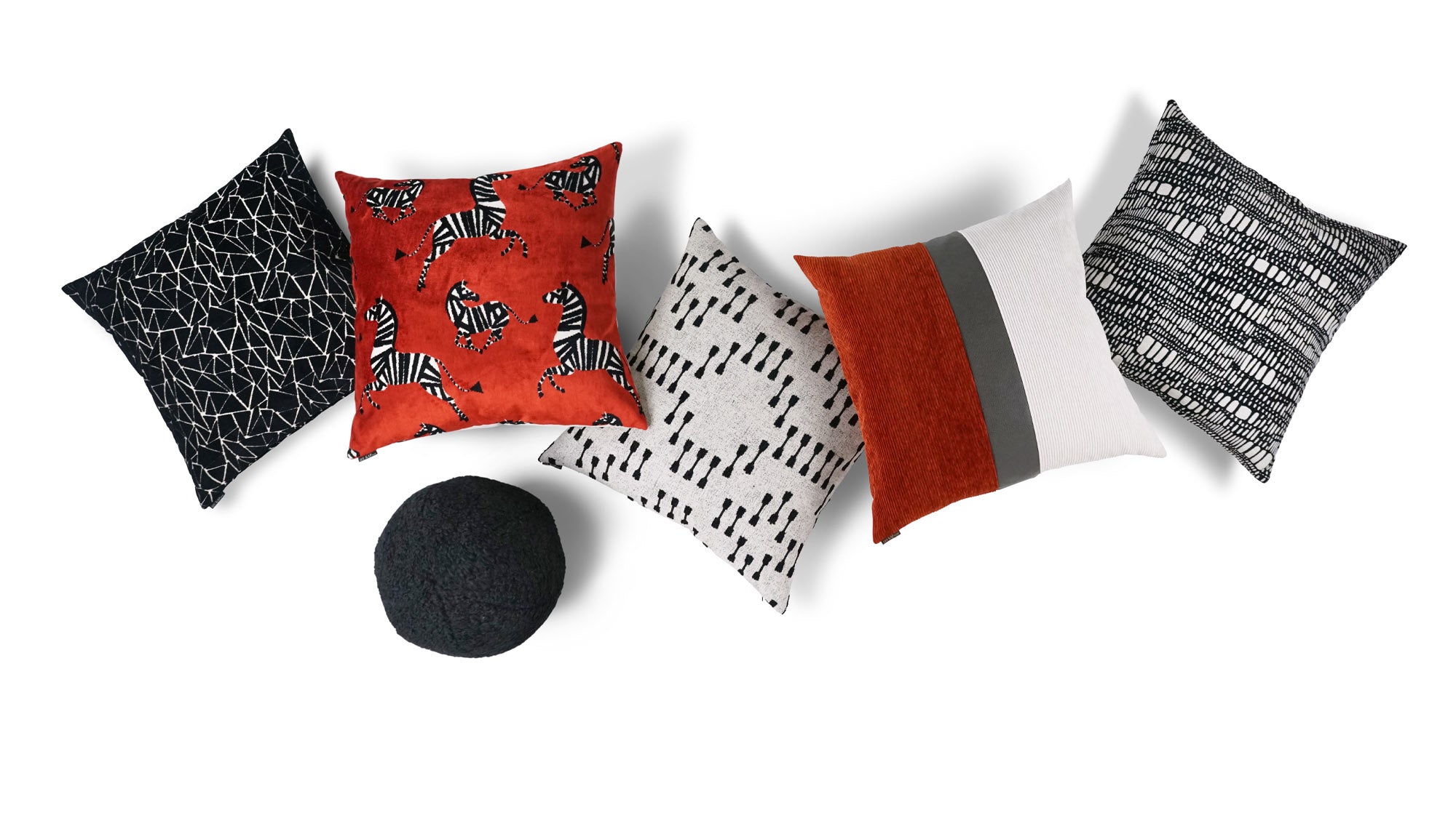 D.V. Kap Home Finale Pillow - Black