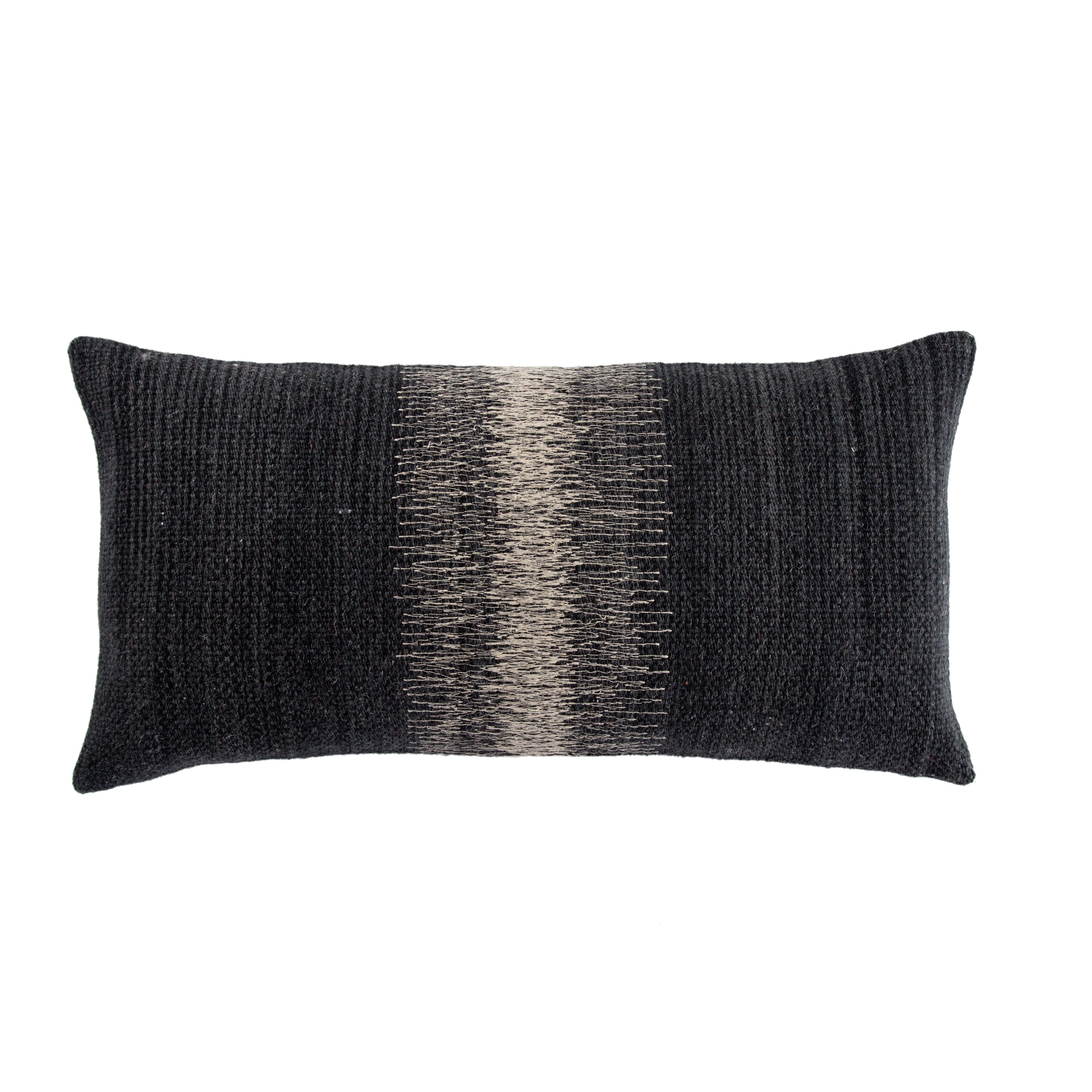 Jaipur Living Aravalli Pillow - Black/Gray (MCO08)