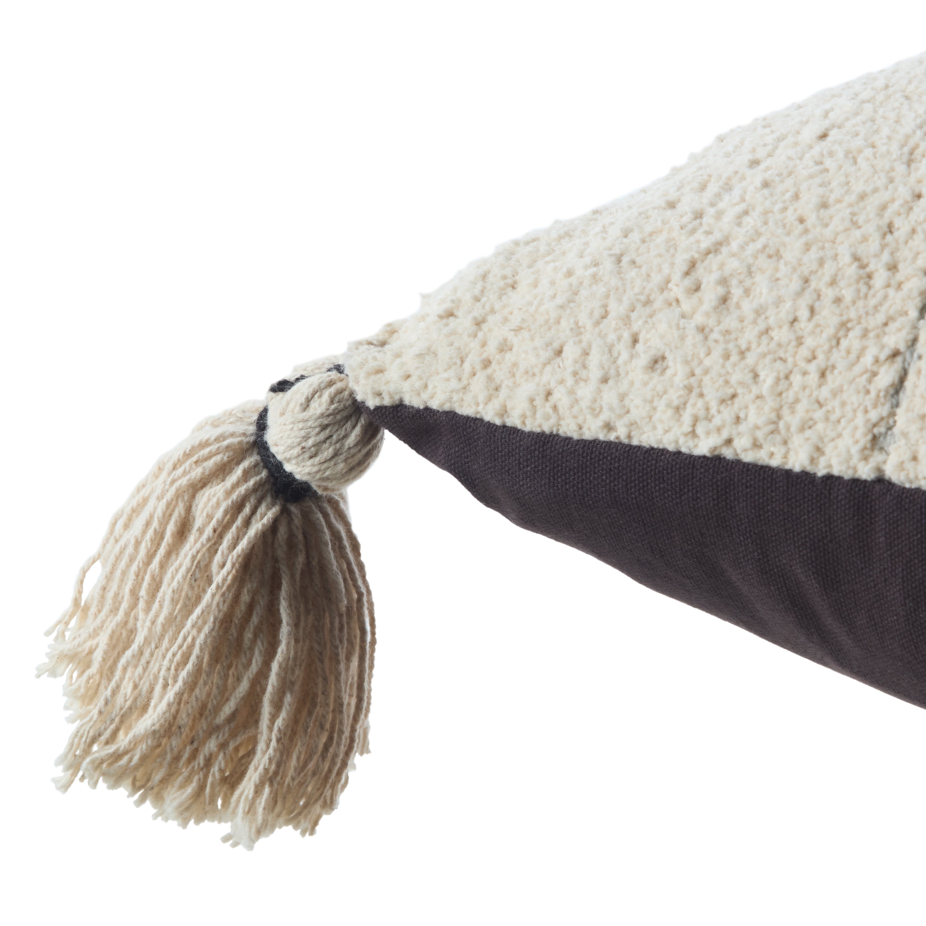 Jaipur Living Sabir Pillow - Cream/Black (MCO11)