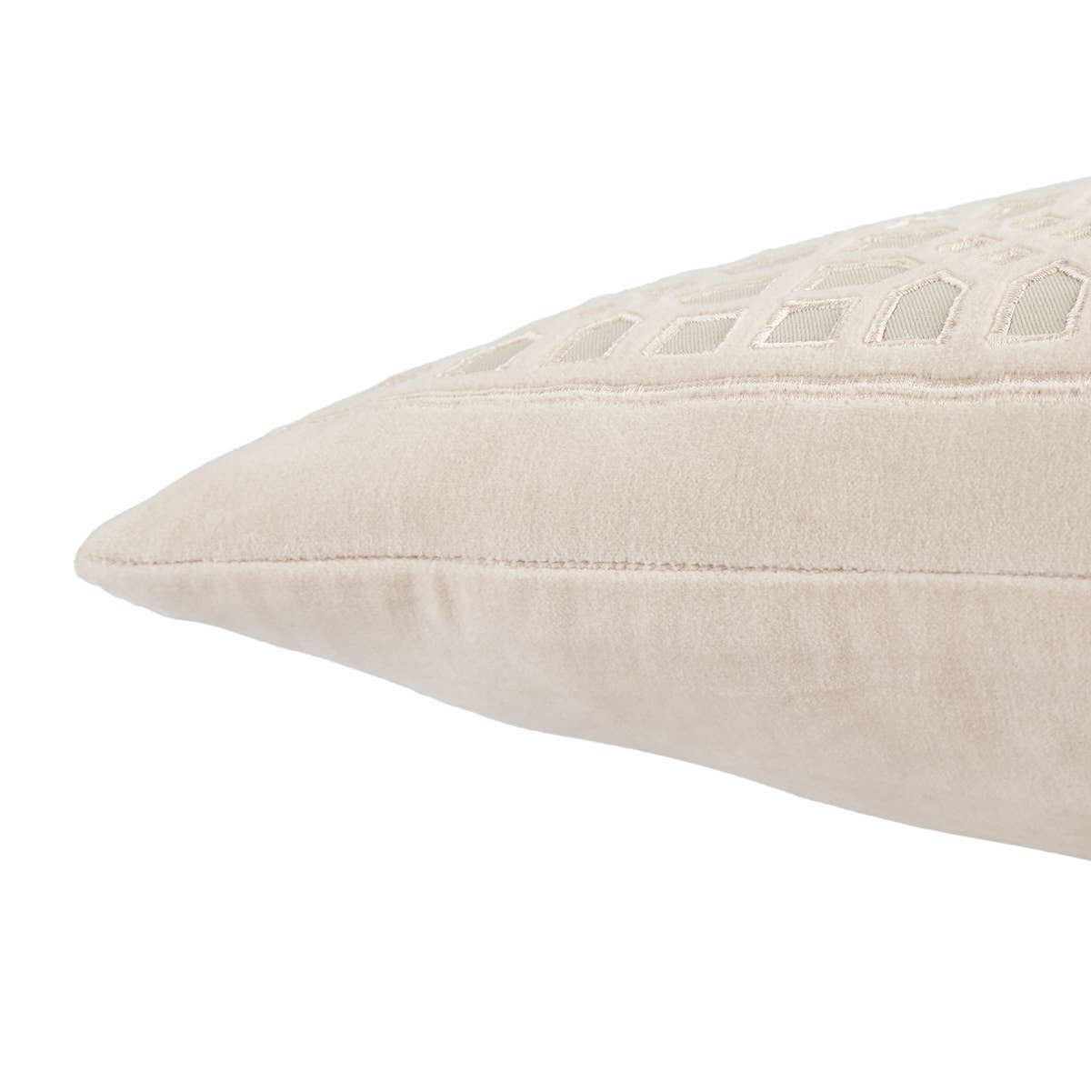 Jaipur Living Mezza Pillow - Tan/Gray (MEZ03)