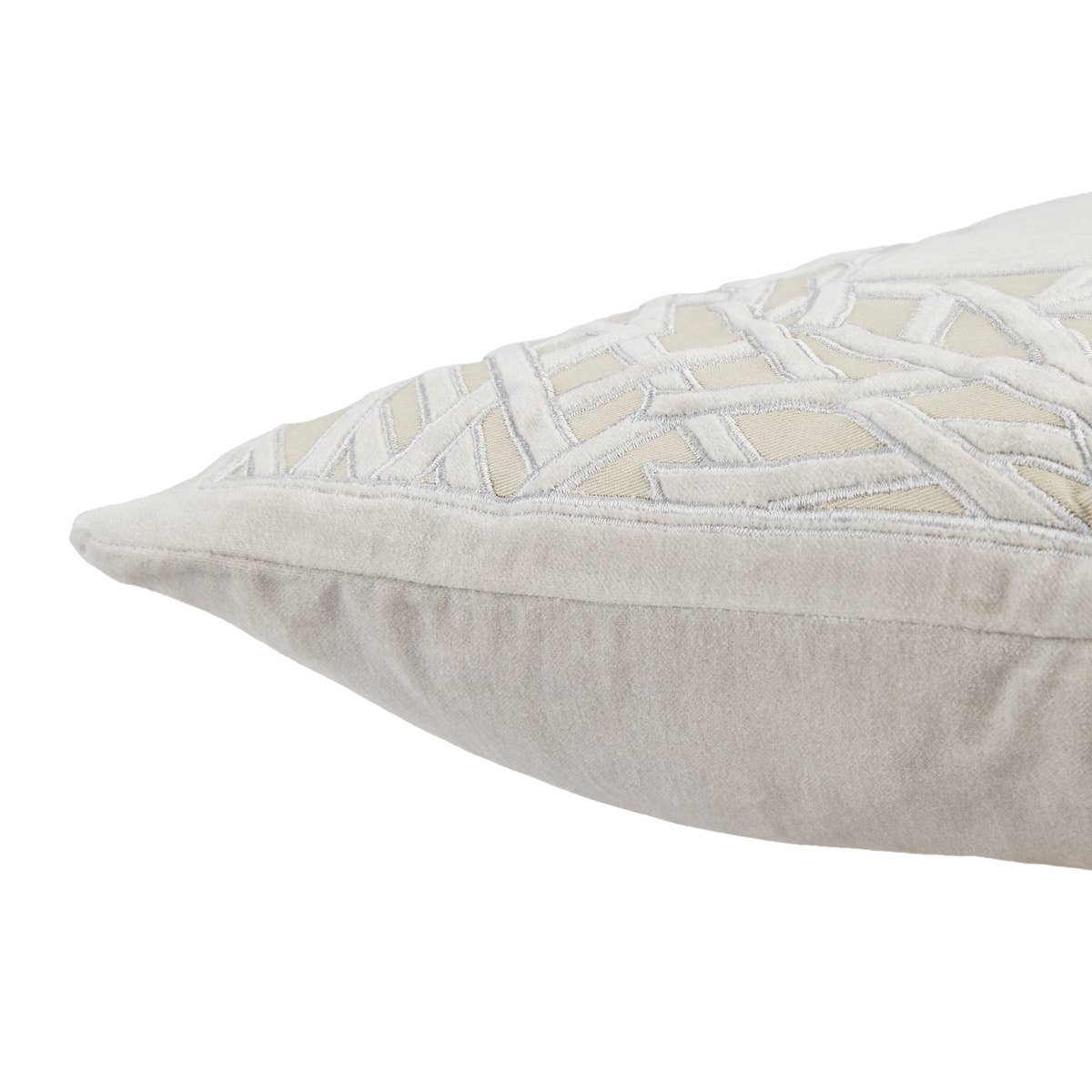 Jaipur Living Mezza Pillow - Gray/Ivory (MEZ04)
