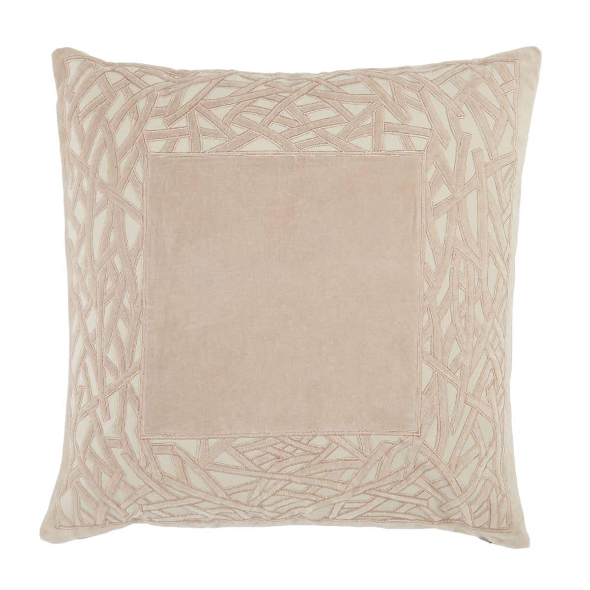 Jaipur Living Mezza Pillow - Gray/Tan (MEZ05)