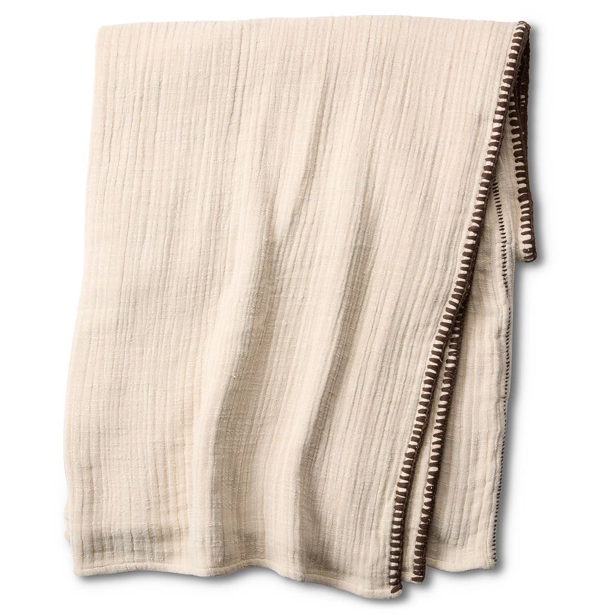 Jaipur Living Margosa Throw - Ivory/White (MGB01)