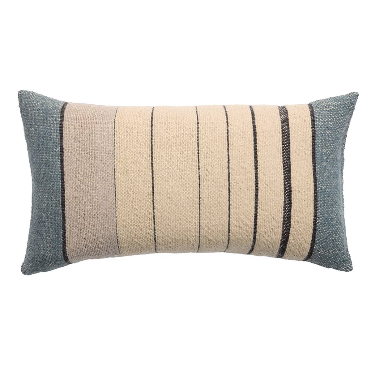 Jaipur Living Margosa Pillow - Blue/Black (MGP19)