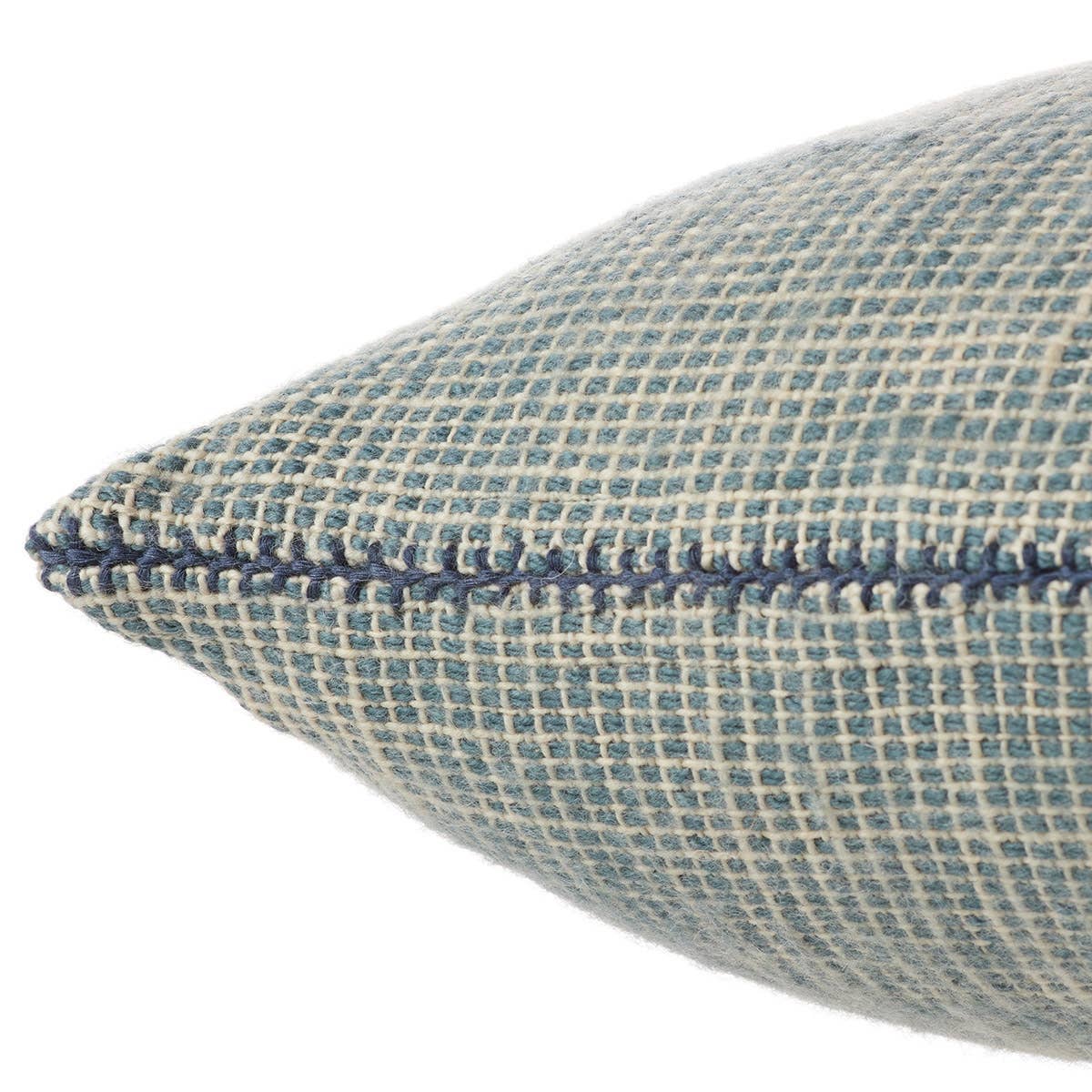 Jaipur Living Margosa Pillow - Tan/Blue (MGP20)