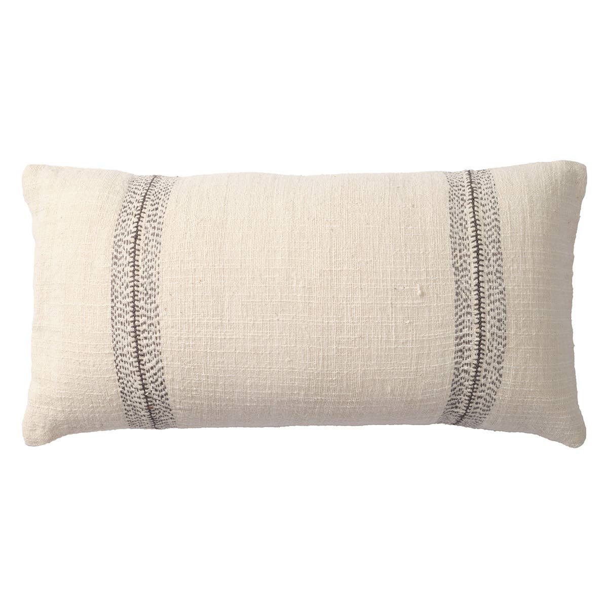 Jaipur Living Margosa Pillow - Tan/Gray (MGP25)