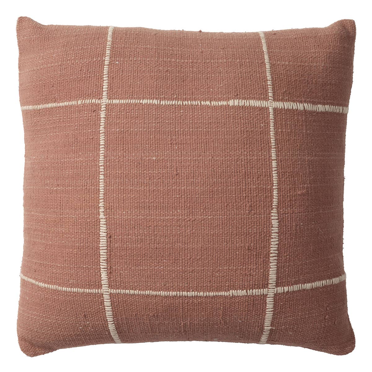 Jaipur Living Margosa Pillow - Tan/Red (MGP31)