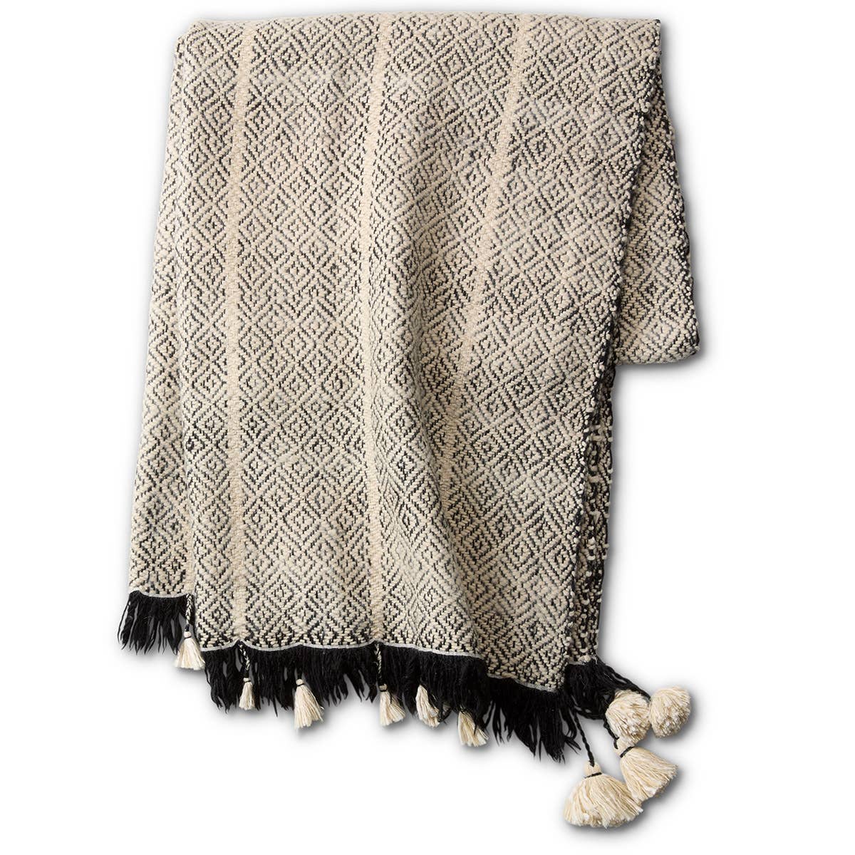 Jaipur Living Margosa Throw - Tan/Ivory (MGT03)