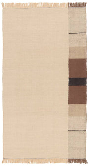 Jaipur Living Margosa Throw - Ivory/Brown (MGT05)