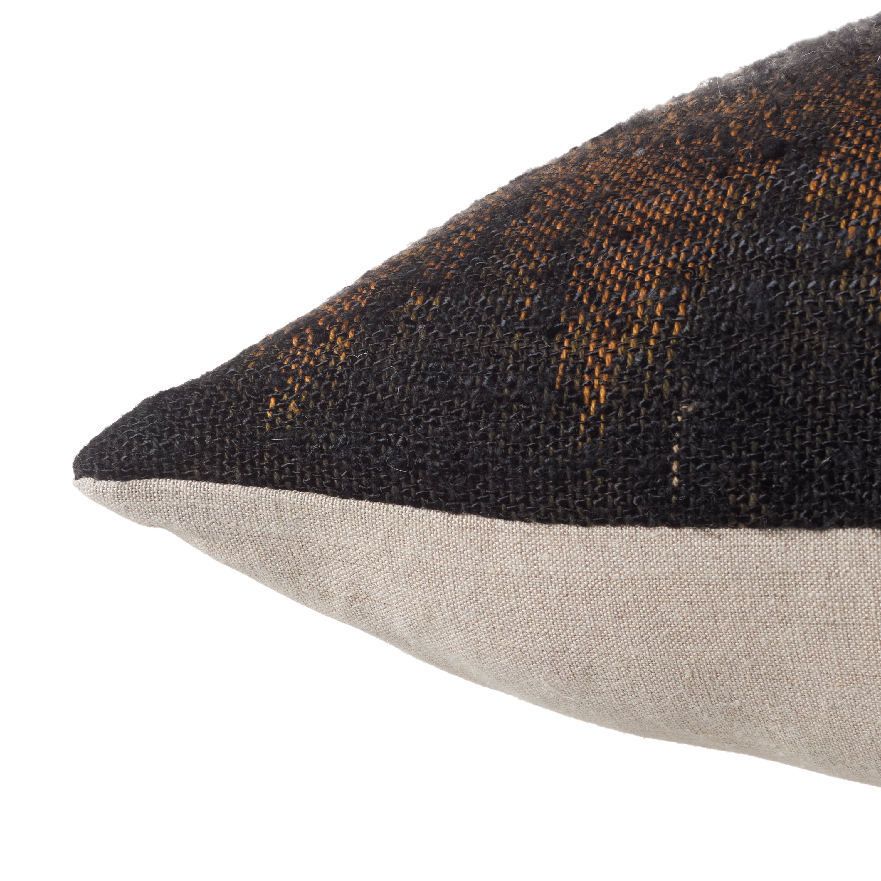 Jaipur Living Harith Pillow - Black/Orange (NAJ01)