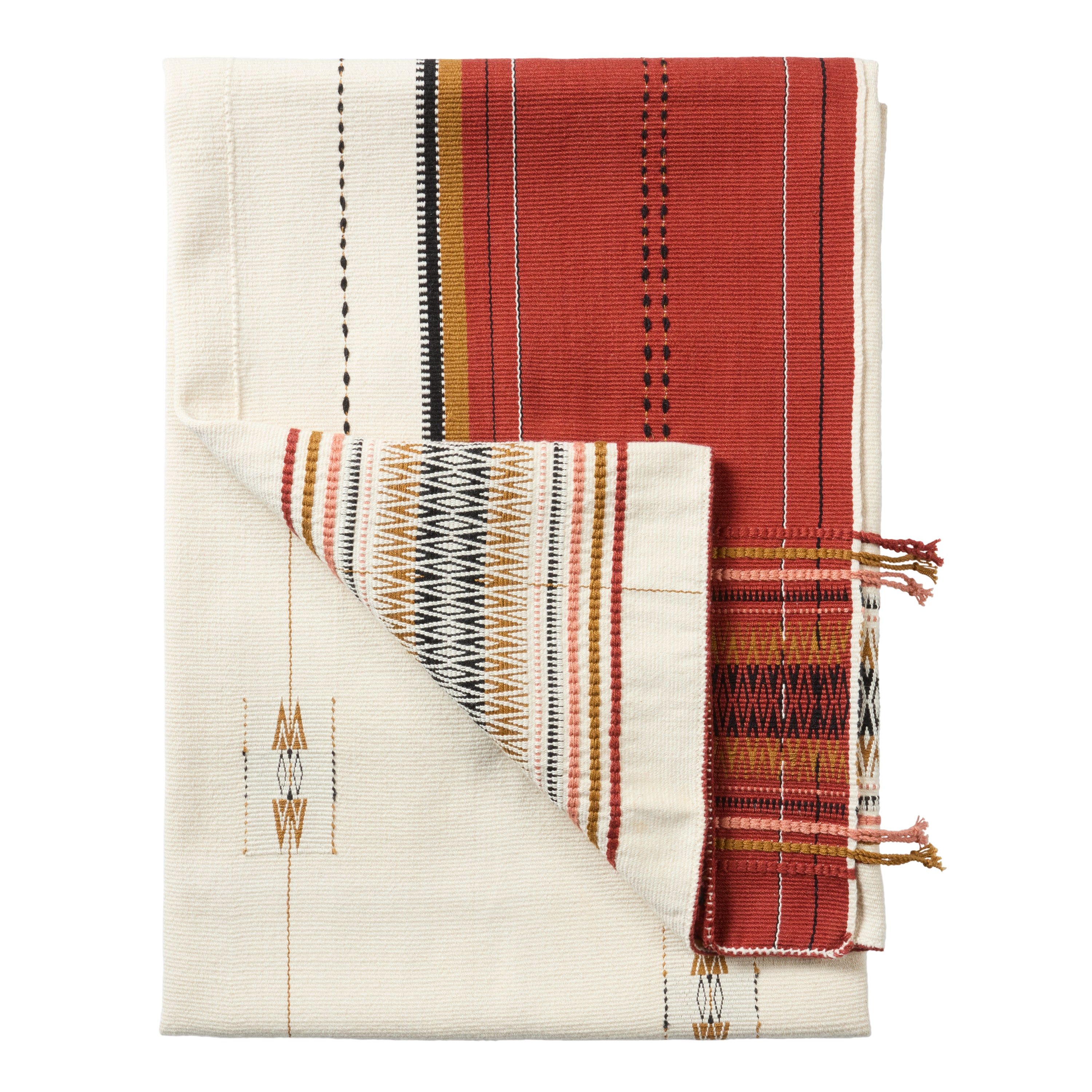 Jaipur Living Angami Throw - Red/Cream (NGD09)