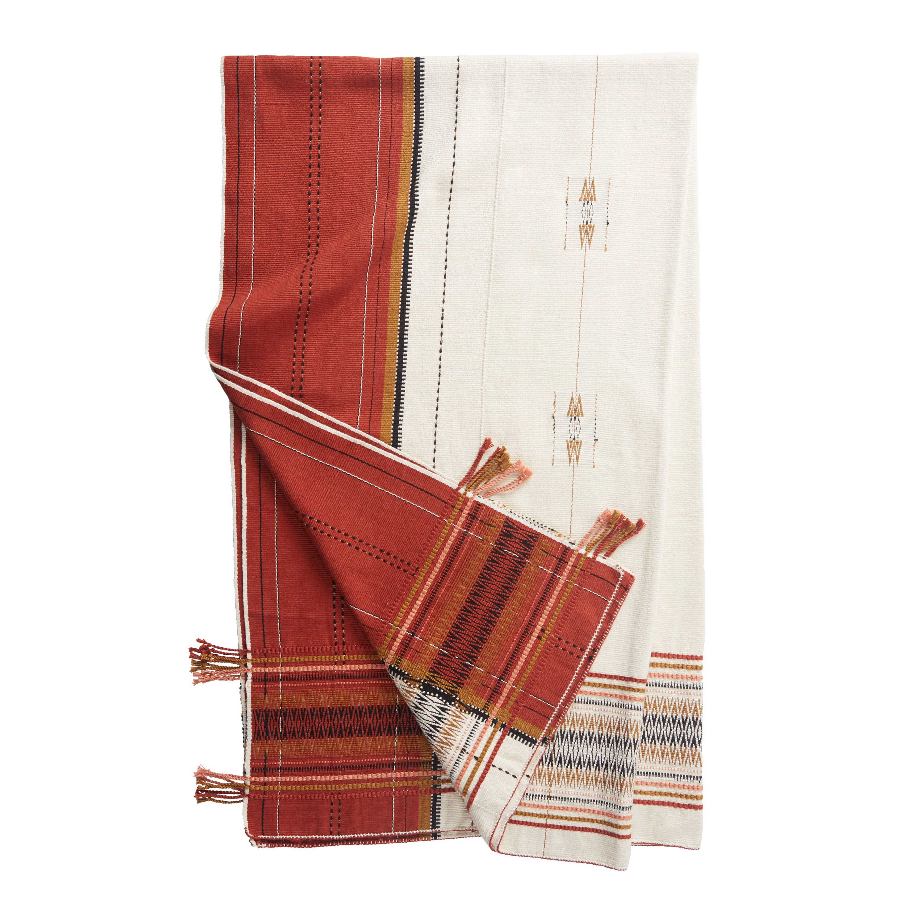Jaipur Living Angami Throw - Red/Cream (NGD09)