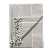 Jaipur Living Lunjgiu Throw - Light Gray/Cream (NGD10)