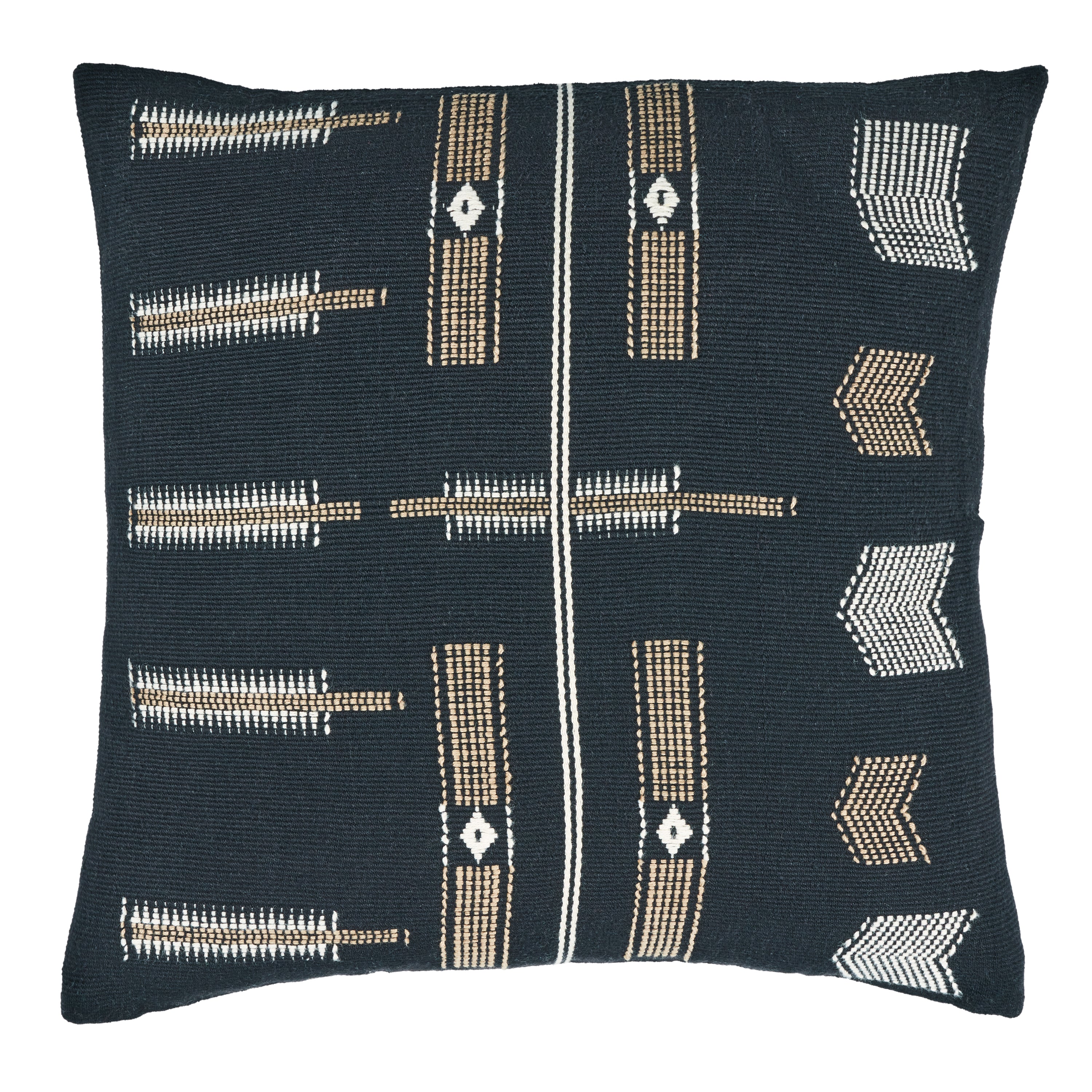 Jaipur Living Longkhum Pillow - Black/Tan (NGW14)