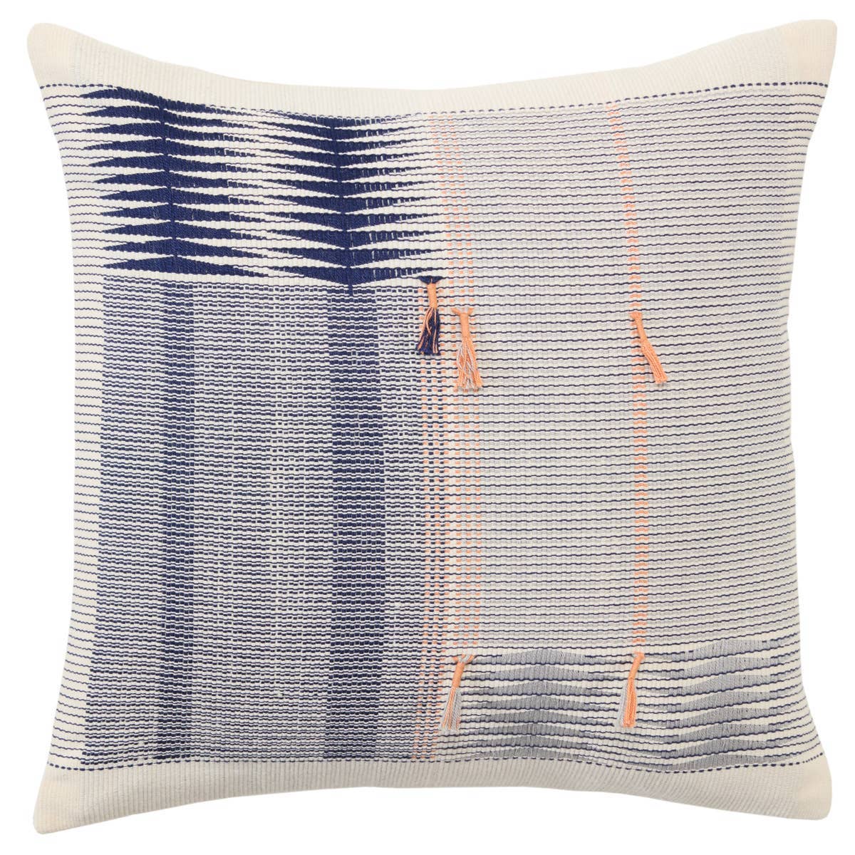 Jaipur Living Nagaland Pillow - Blue/Gray (NGW18)