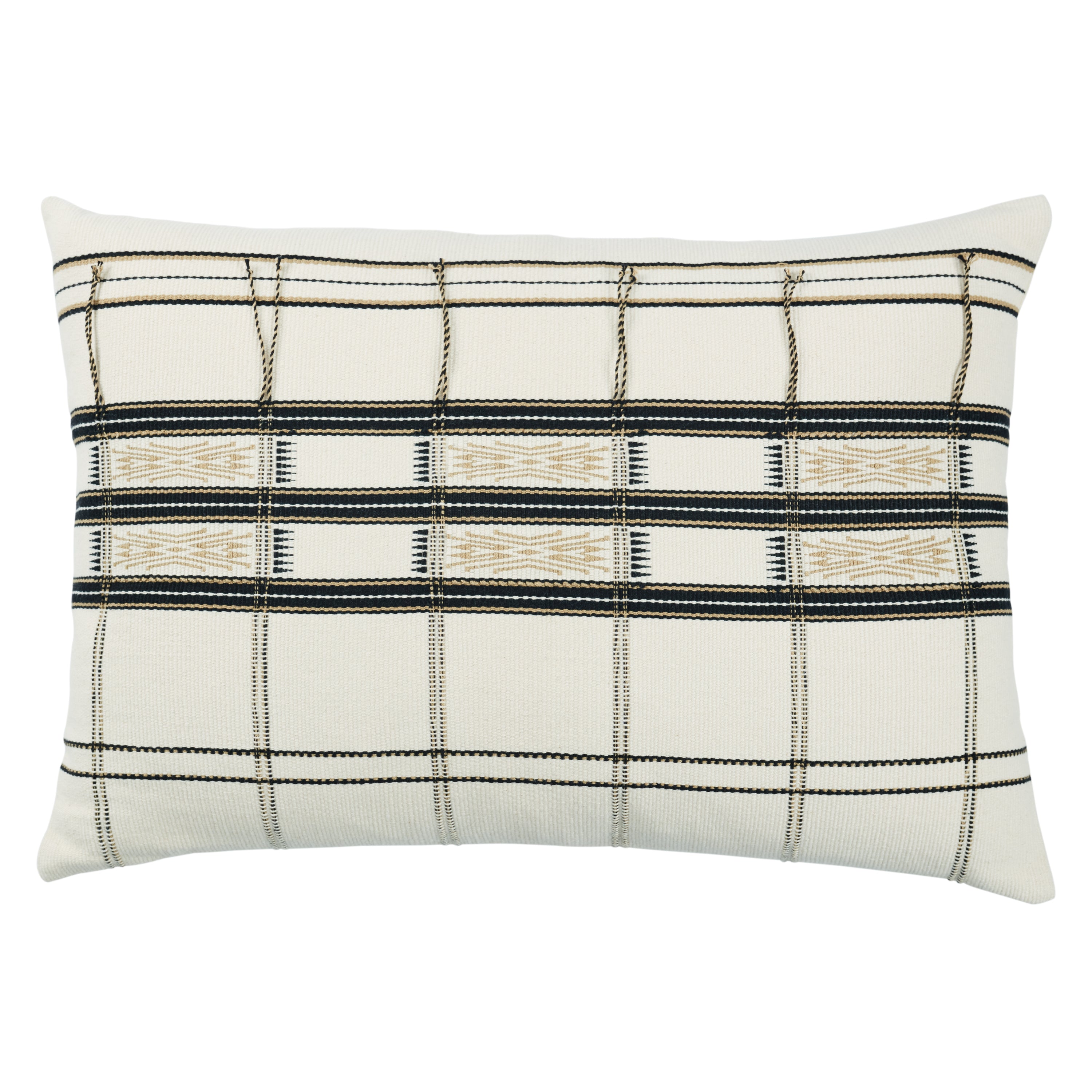 Jaipur Living Merima Pillow - Black/Cream (NGW19)