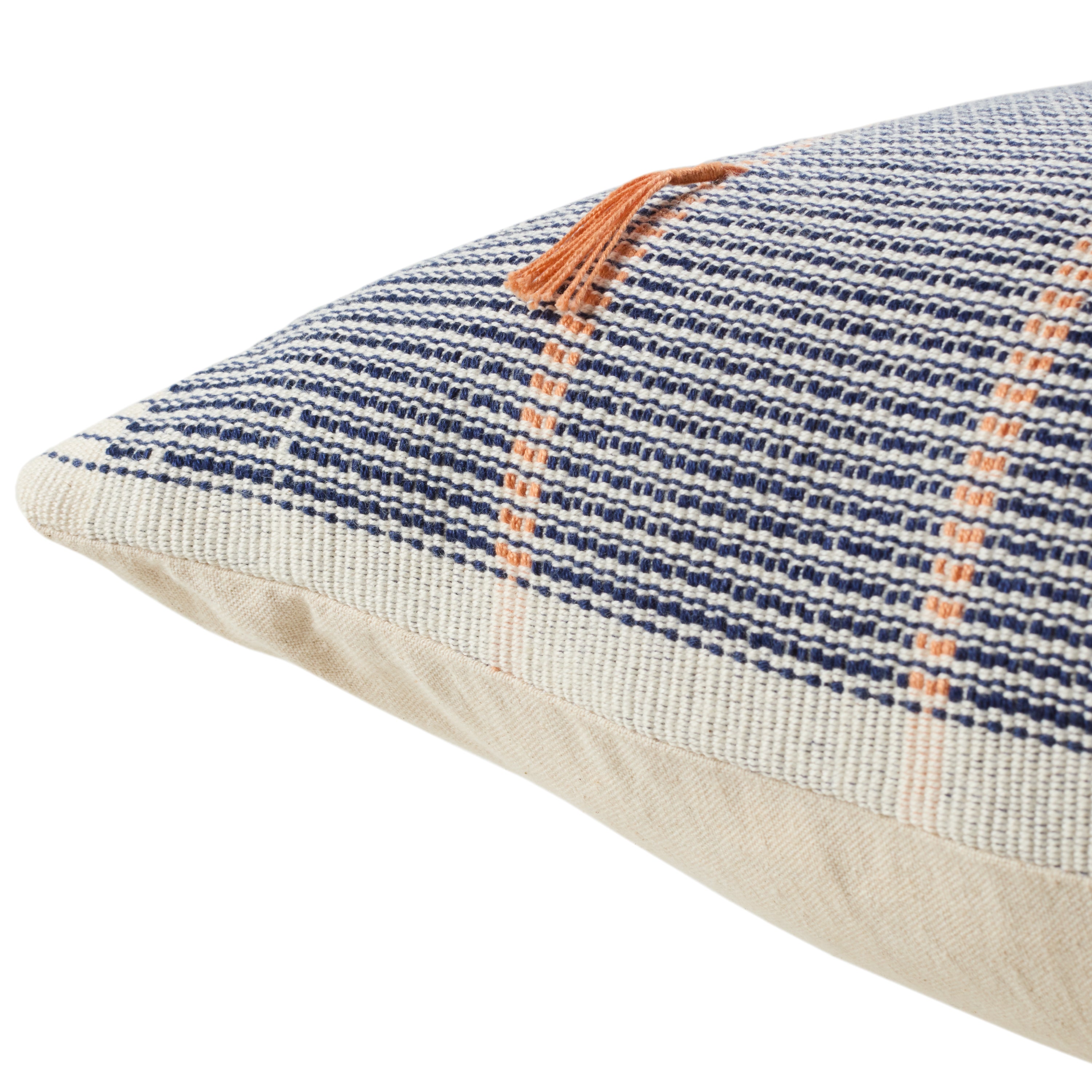 Jaipur Living Jotsoma Pillow - Navy/Silver (NGW20)