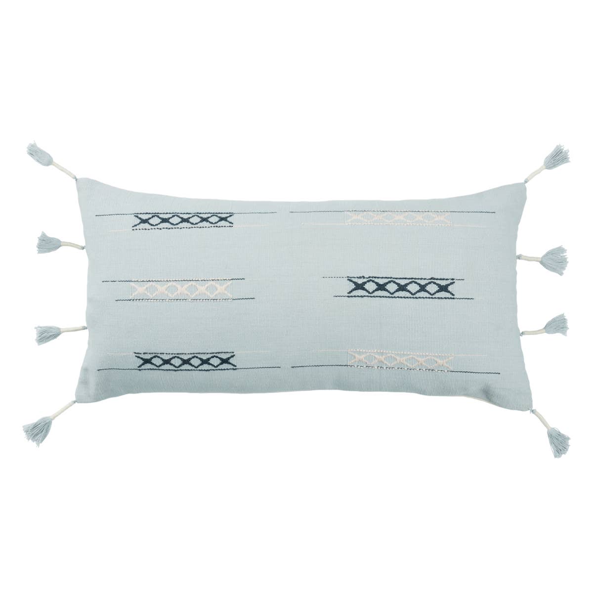 Jaipur Living Nagaland Pillow - Blue/Ivory (NGW26)