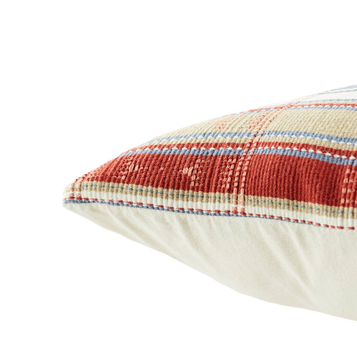 Jaipur Living Nagaland Pillow - Tan/Red (NGW27)