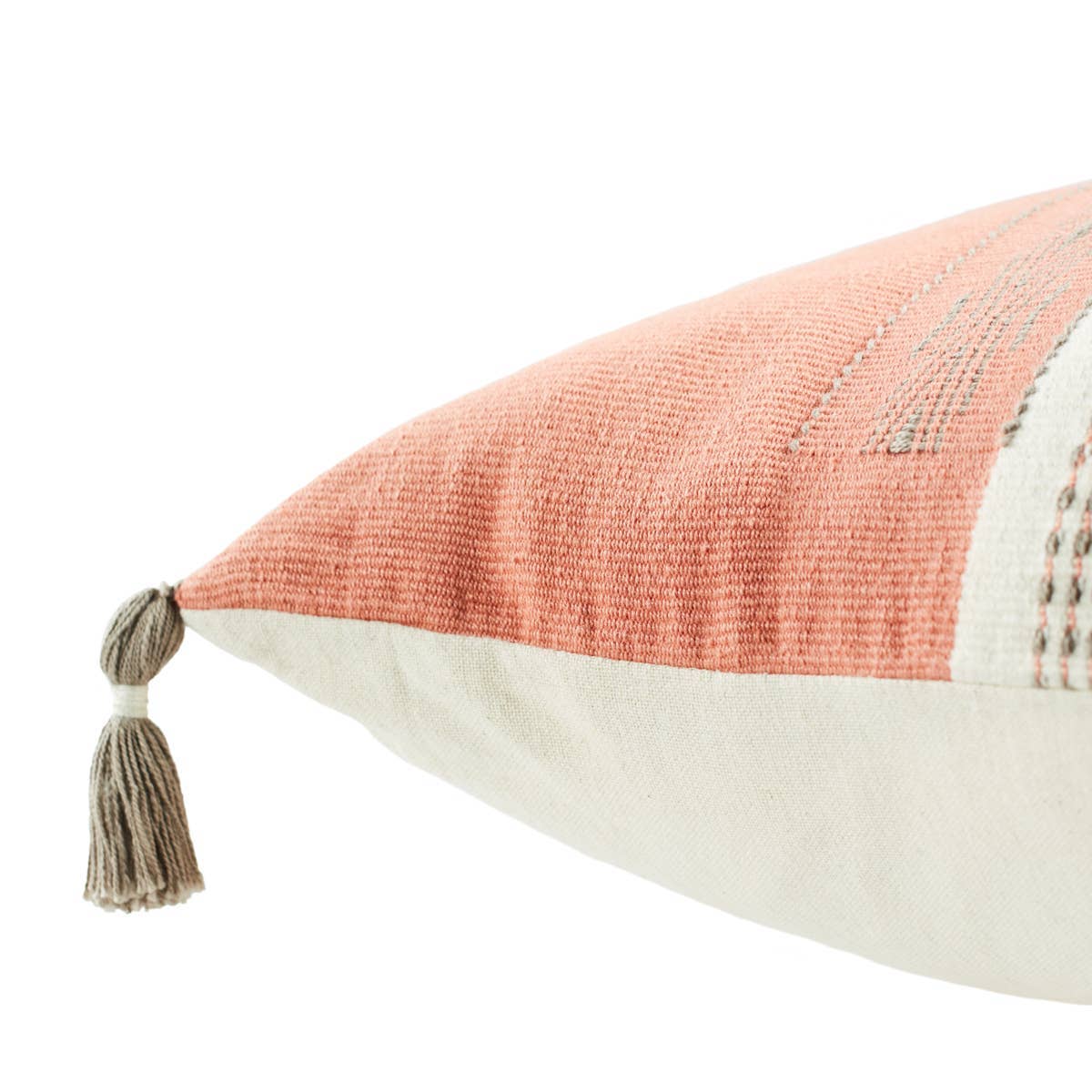 Jaipur Living Nagaland Pillow - Ivory/Tan (NGW31)