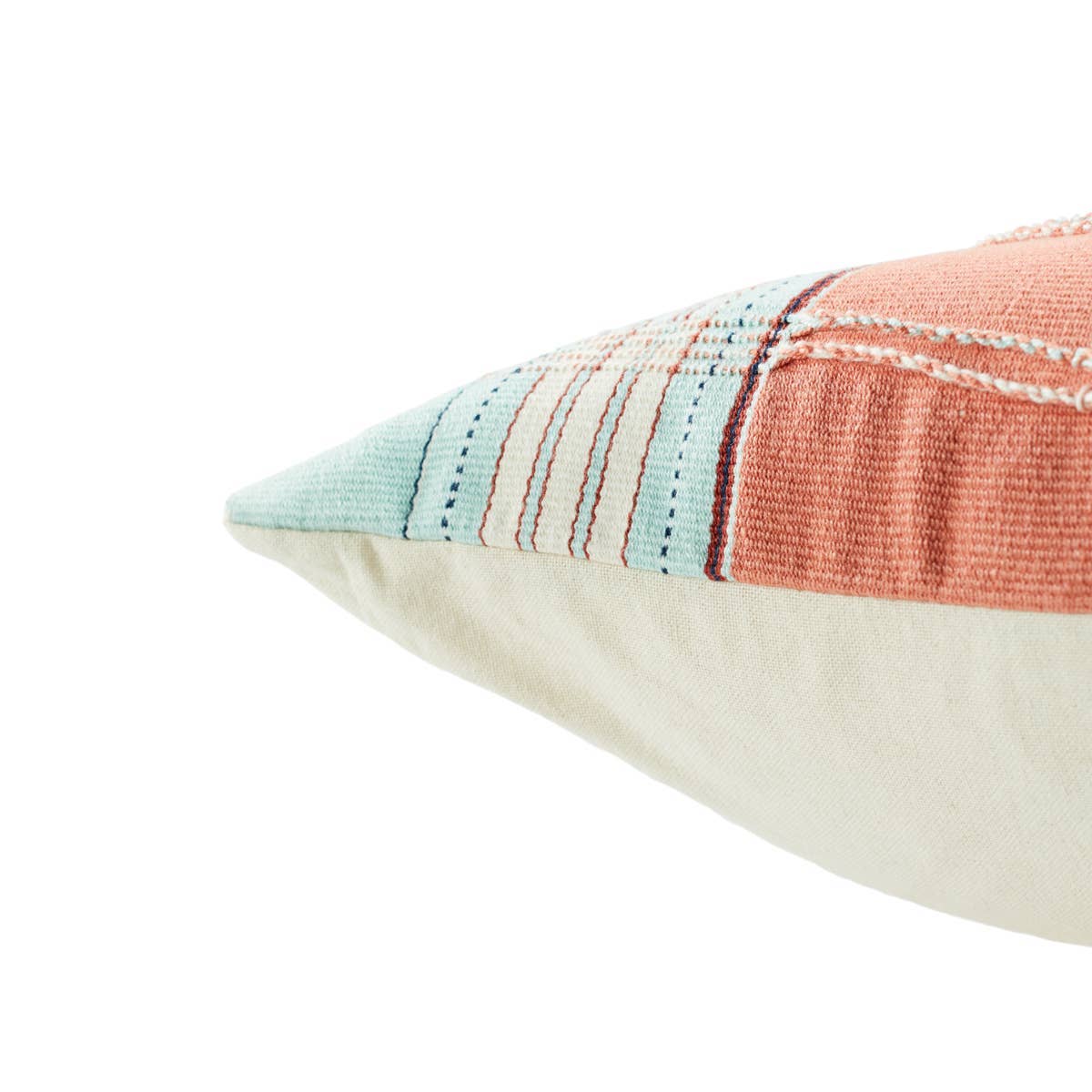 Jaipur Living Nagaland Pillow - Blue/Red (NGW32)