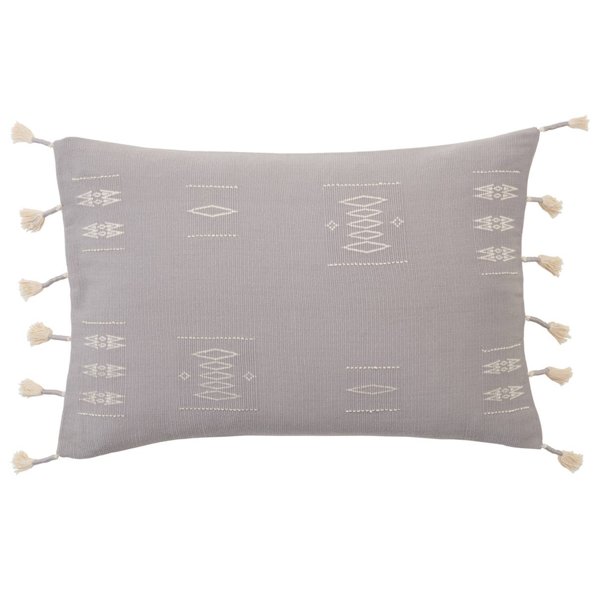 Jaipur Living Nagaland Pillow - Gray/Ivory (NGW36)