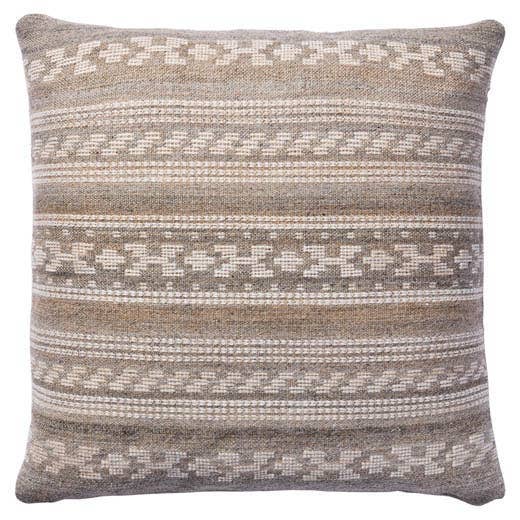Jaipur Living Origins Pillow - Ivory/Gray (NOE01)
