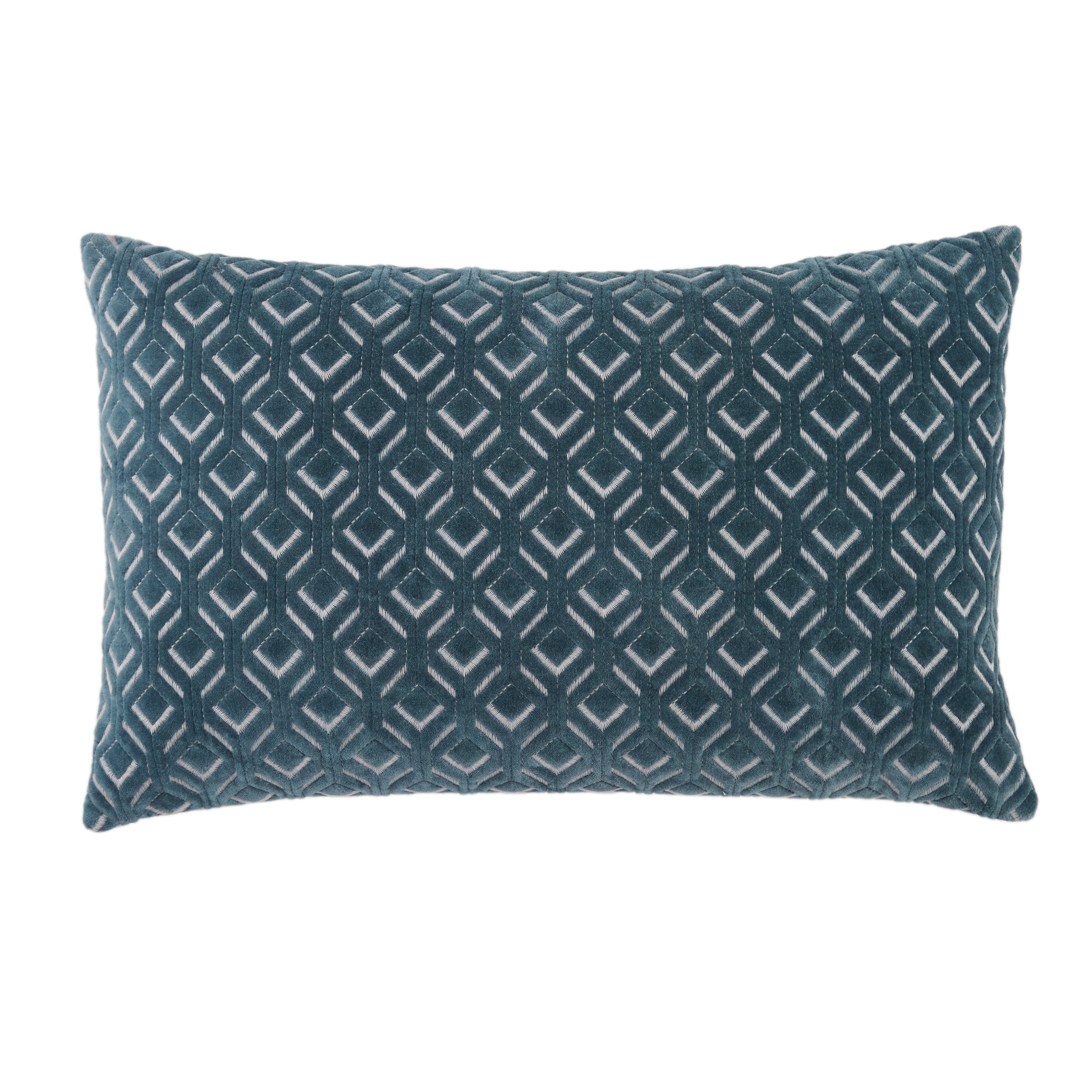 Jaipur Living Colinet Pillow - Blue/Silver (NOU09)