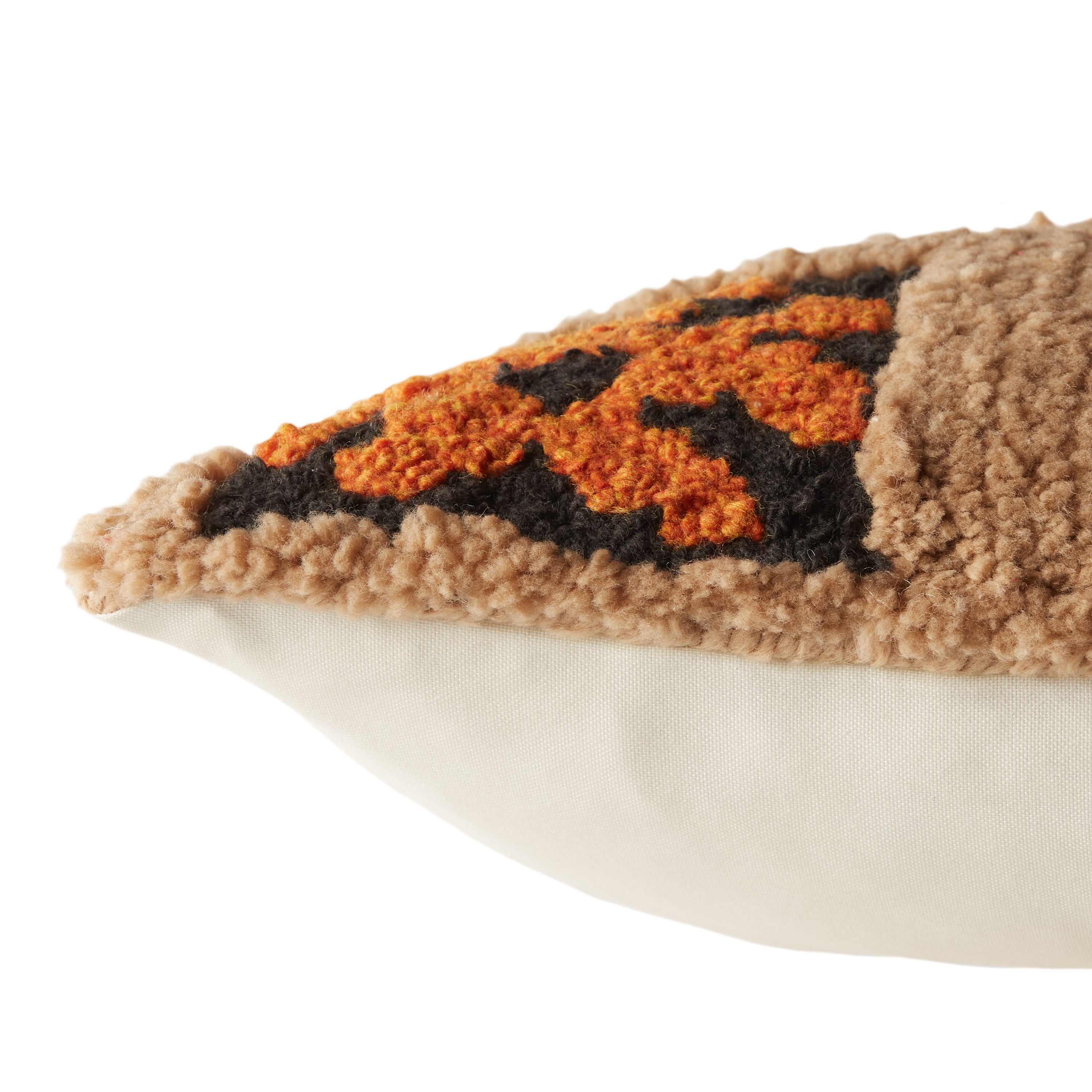 Jaipur Living Kika Pillow - Beige/Orange (NZK01)