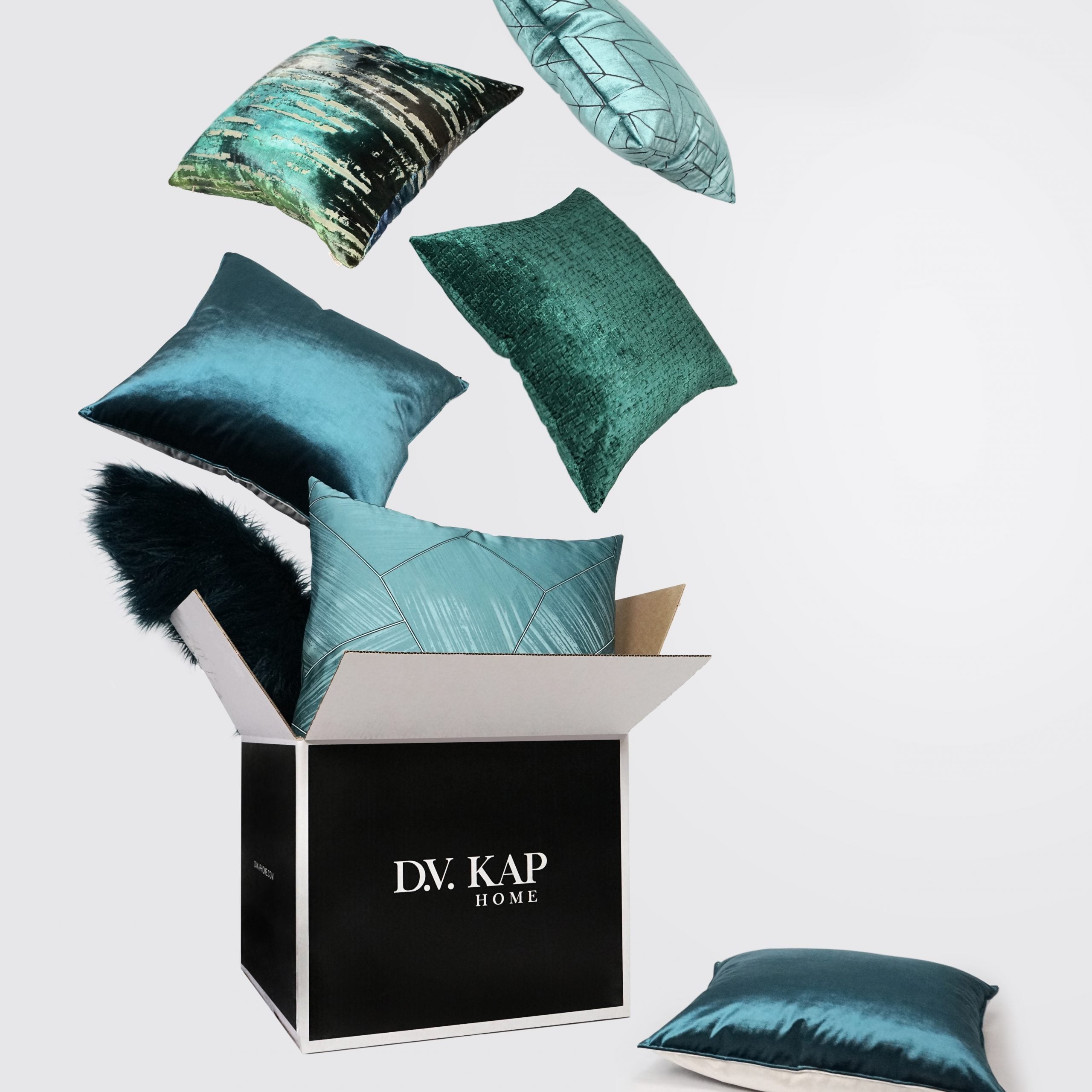 D.V. Kap Home Bonbons Pillow - Emerald