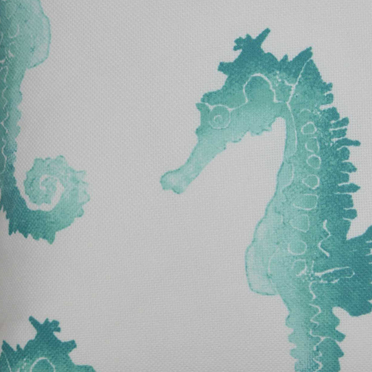 D.V. Kap Home Seahorse Pillow - Turquoise