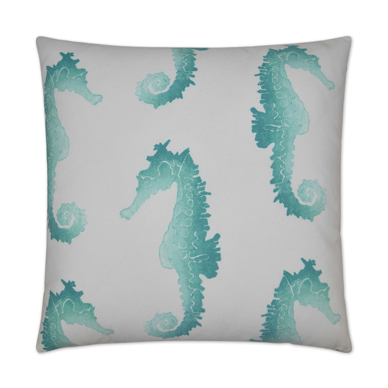 D.V. Kap Home Seahorse Pillow - Turquoise