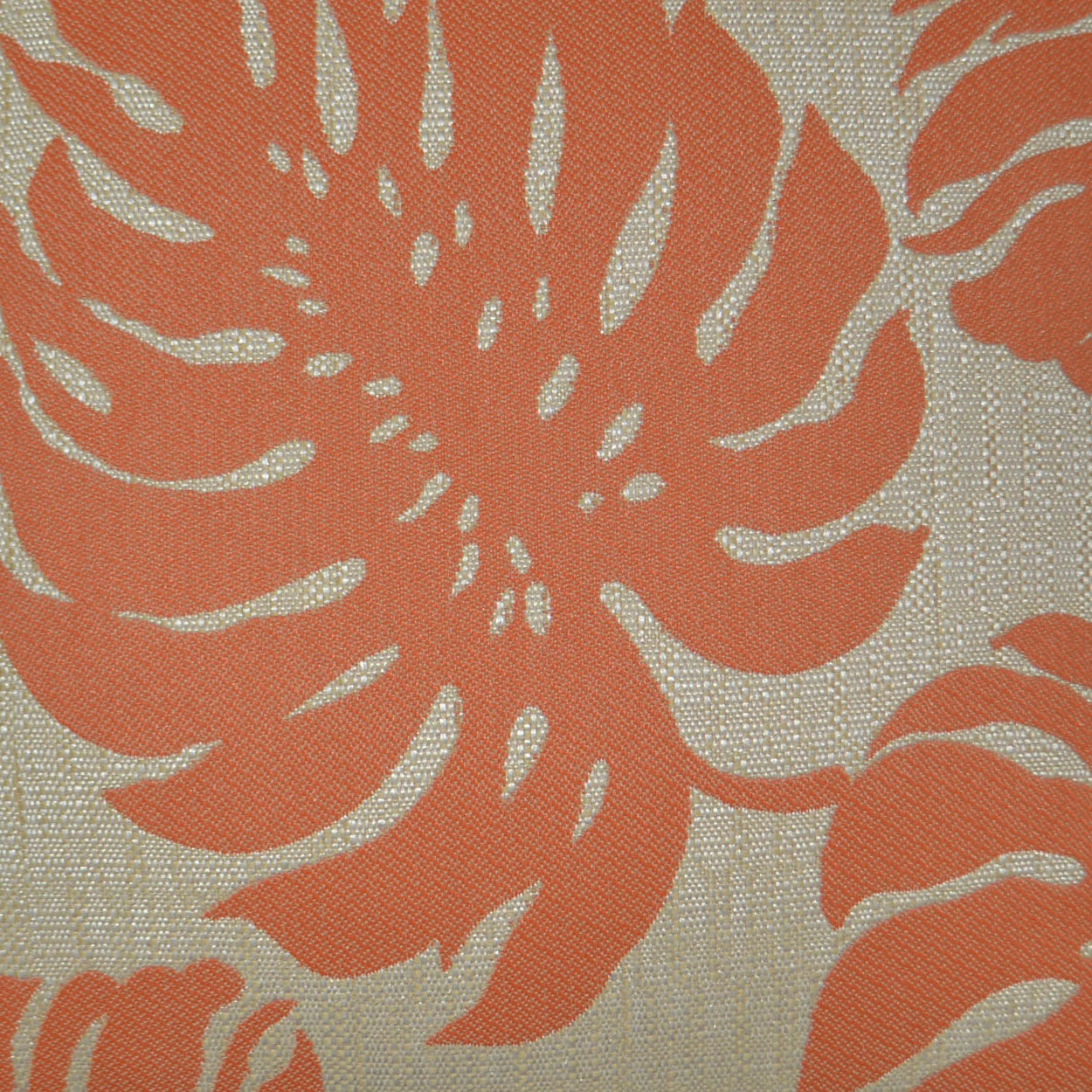 D.V. Kap Home Bay Palm Pillow - Orange