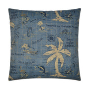 D.V. Kap Home Island Song Pillow - Ocean