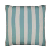 D.V. Kap Home Café Stripe Pillow - Aqua
