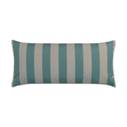D.V. Kap Home Café Stripe Lumbar Pillow - Aqua