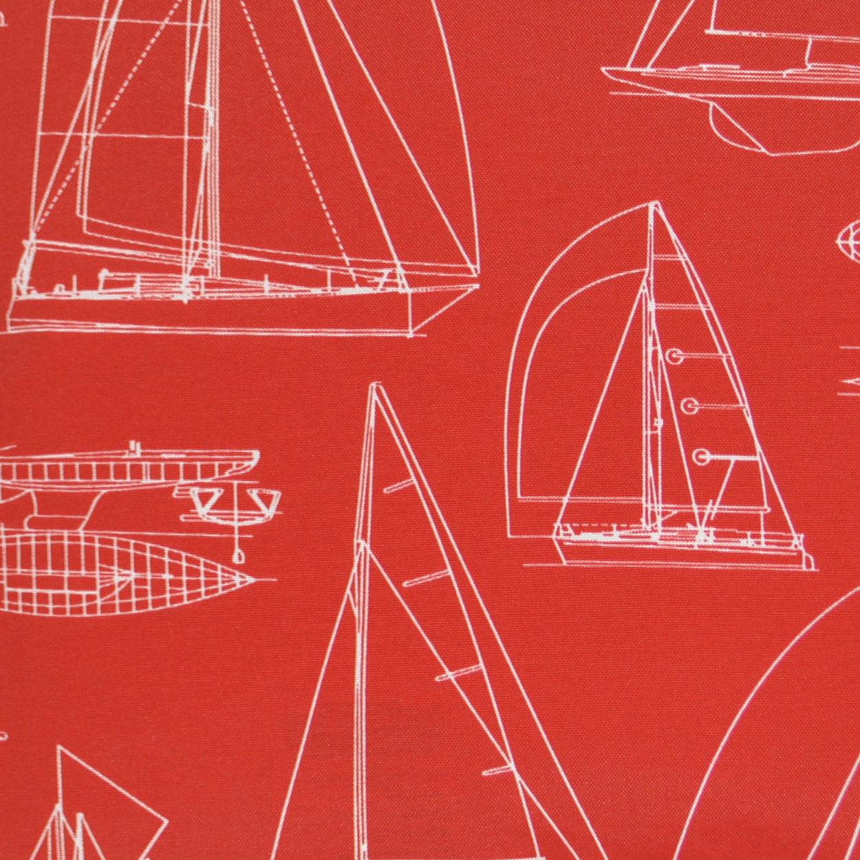 D.V. Kap Home Sailing Pillow - Red