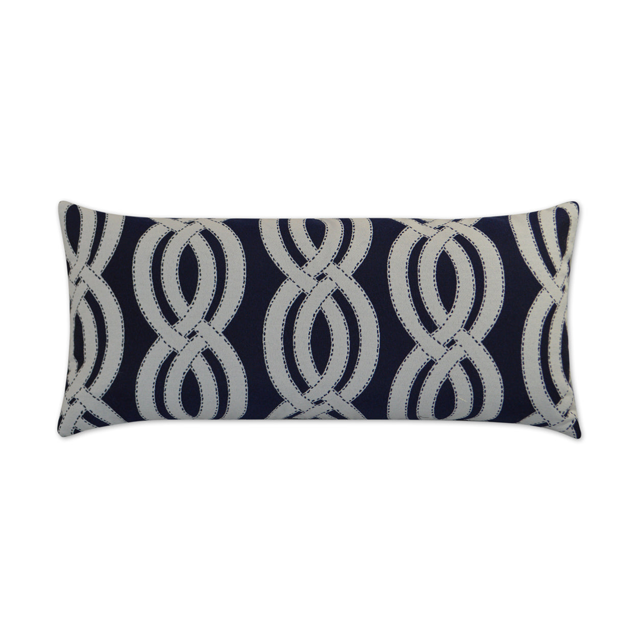 D.V. Kap Home Sea Shore Lumbar Pillow - Navy